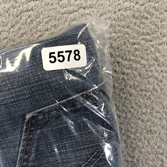 Vintage Levis Jeans Mens 36x30 Blue 527 Bootcut Western Mid Rise Whisker Y2K - Picture 15 of 15